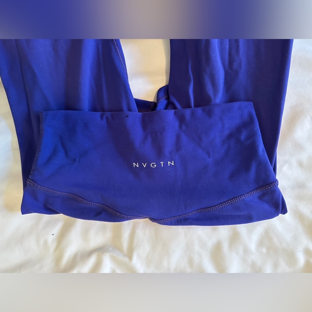 NVGTN Cobalt Blue Leggings Small - Picture 6 of 6